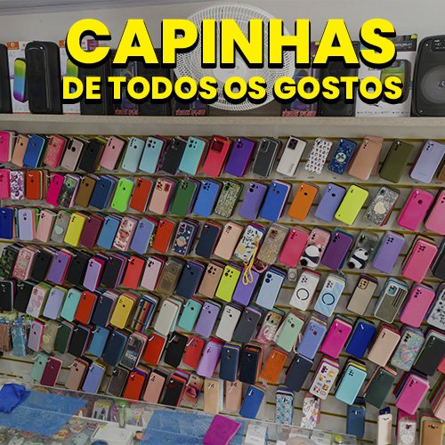 banner capinhas de celulares mania de acessorios itapetinga bahia 500